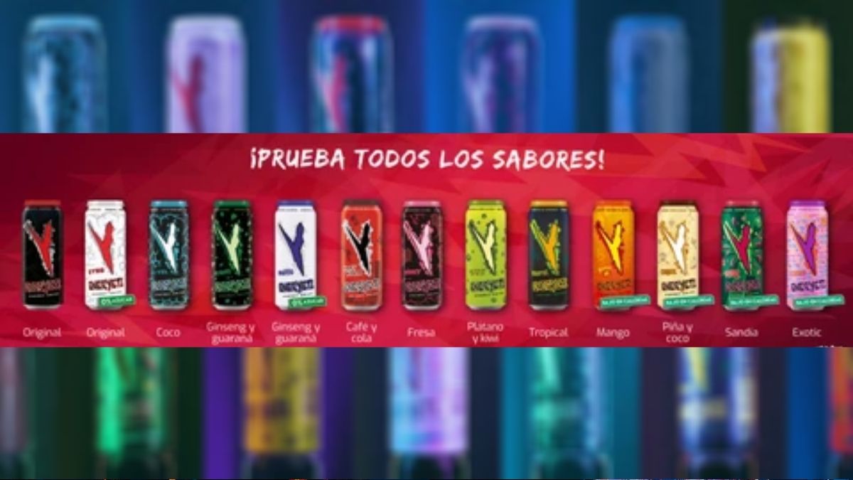 Todos los sabores que existen de la bebida Eneryeti