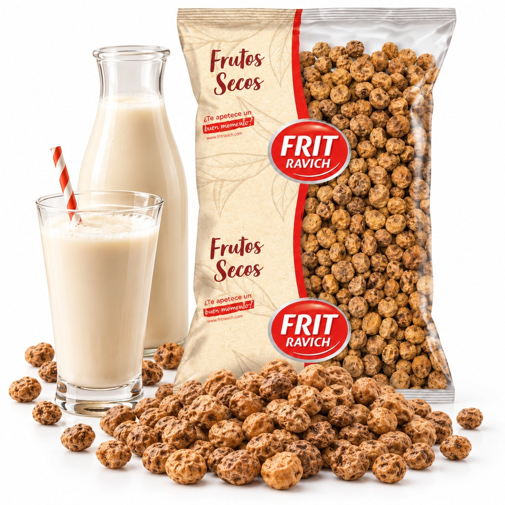 Chufas Frit Ravich con horchata presentación de producto