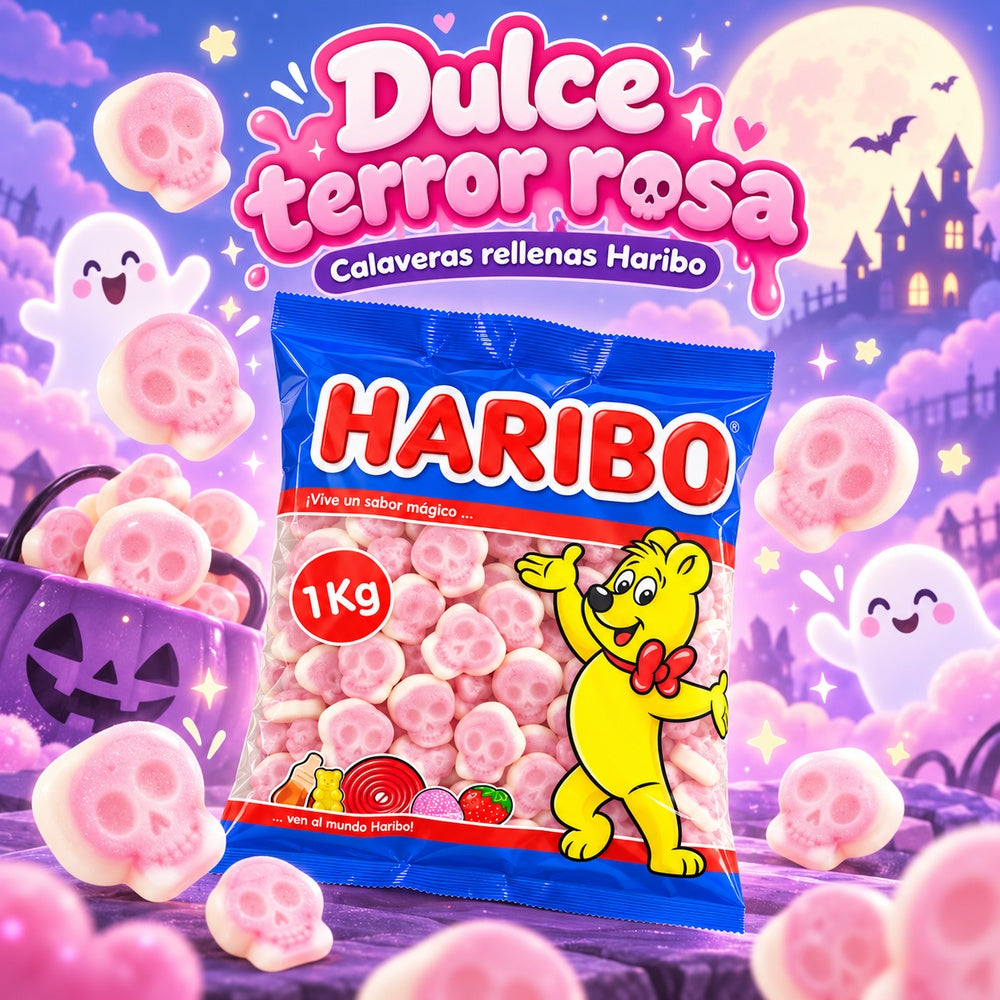 Haribo Calavera Rellena creatividad Halloween