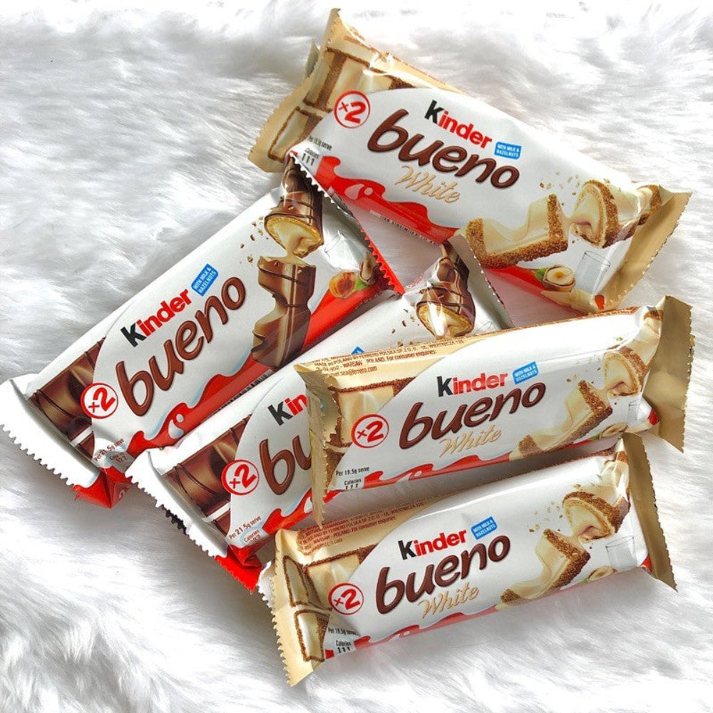 #AMZ Kinder Bueno White - Caja Importación 15 Uds