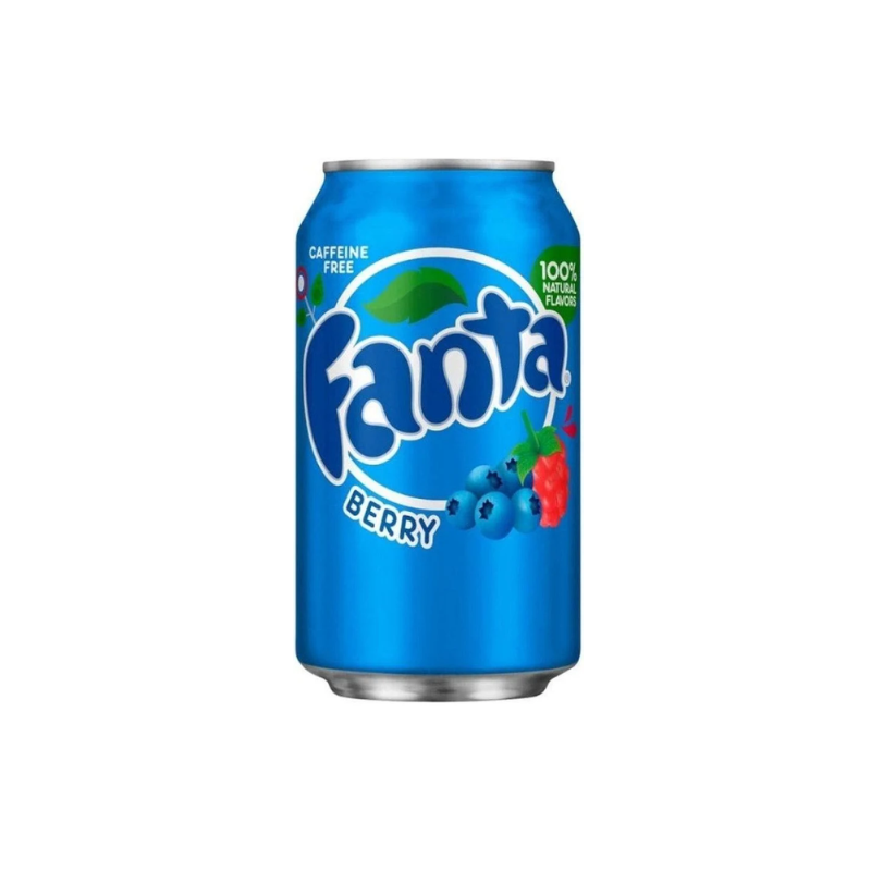 Fanta Sabores MELOCOTÓN, BERRY, PIÑA, FRESA y UVA | Formato 12 Uds