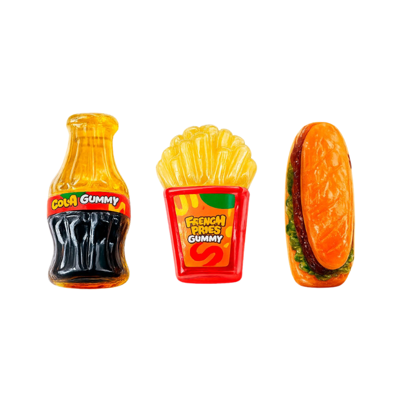 Fast Food Gummy | Formato 12 Uds
