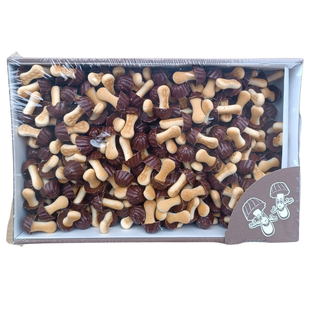 Galletas Forma de Setas Cubiertas de Chocolate | Formato 1KG