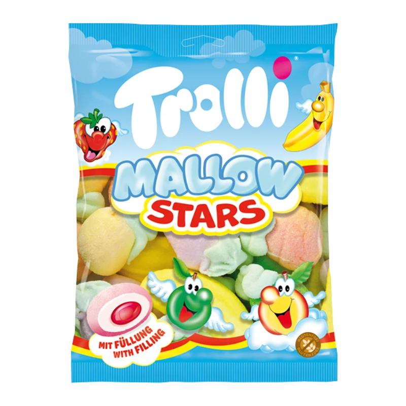 Mallow Stars Trolli | Formato 8 Bolsas x 150g