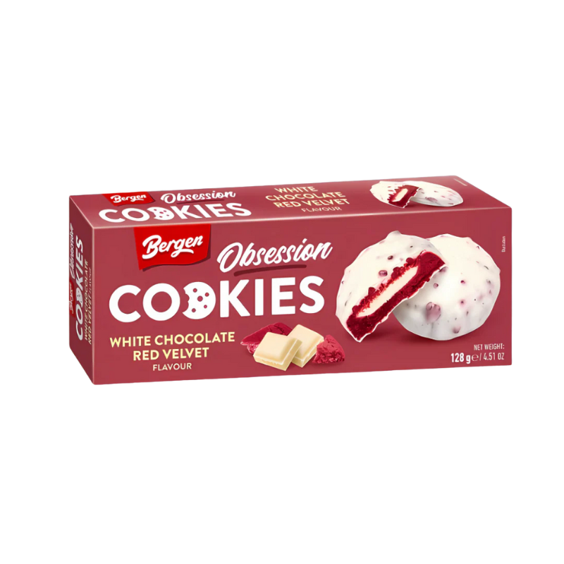 Galletas Bergen Obsession Rellenas Sabores distintos 128g | ELEGIR REFERENCIA