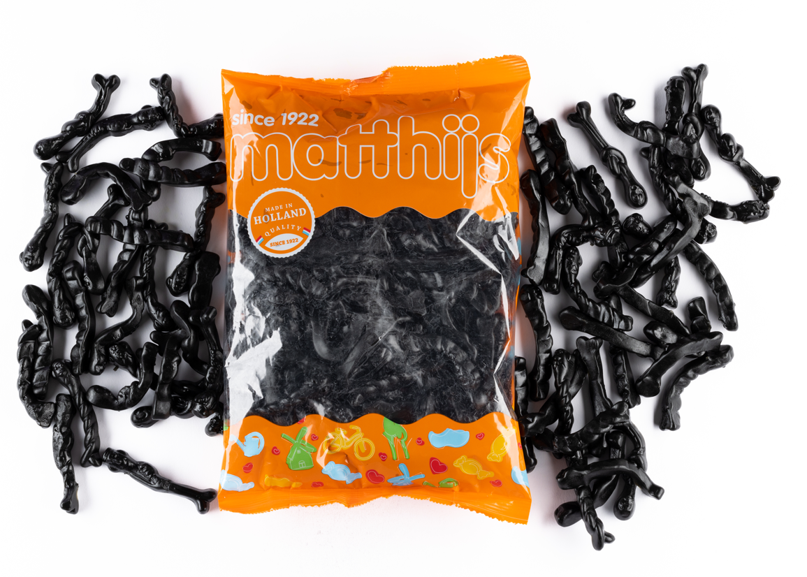 Matthijs Slungels Regaliz Negro | Comprar Chuches Originales Online
