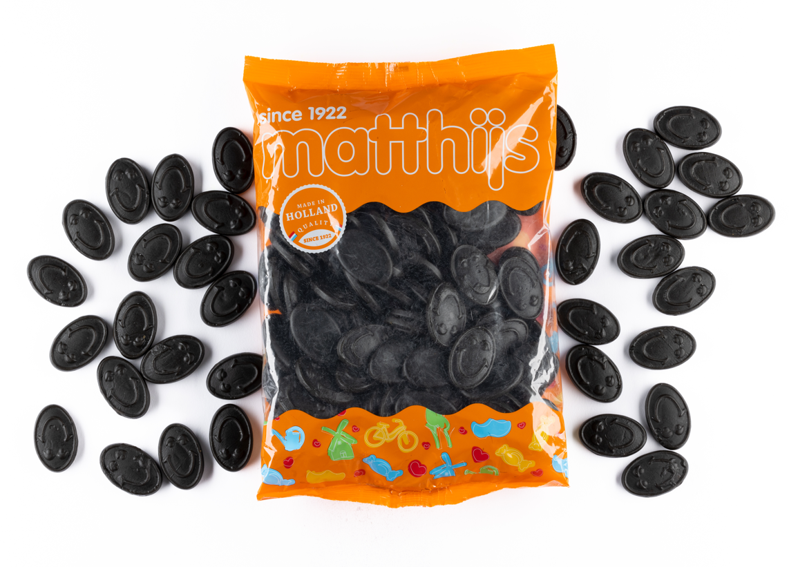 Matthijs Sonrisas Regaliz Negro | Comprar Chuches Online
