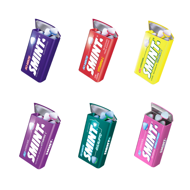 Smint Formato 12 latas con 50 uds en su interior | ELEGIR REFERENCIA