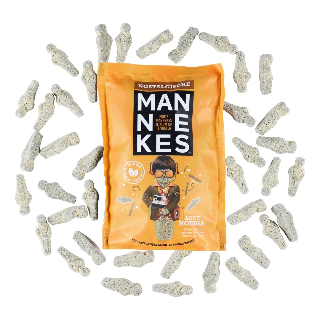 Echte Mannekes Nostalgische Regaliz Antiguo | Comprar Chuches Online
