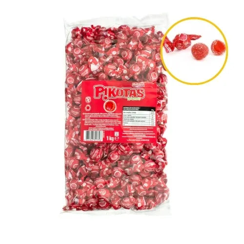 Pikotas Cereza - Caramelos Originales | Formato Bolsa 1KG