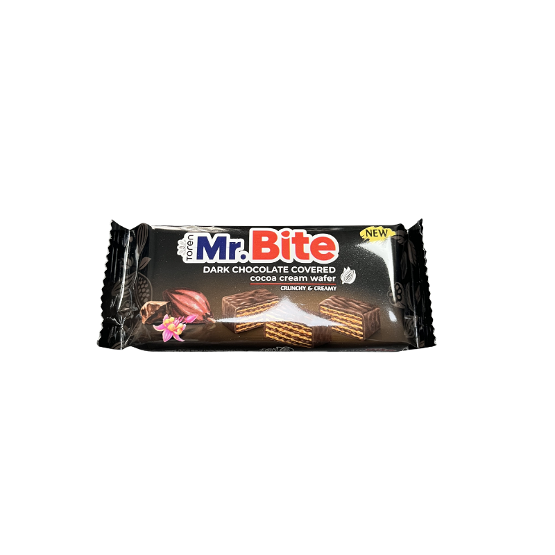 MR. Bite Cioccolato Fondente 38G - Espositore Contiene 24 Unità