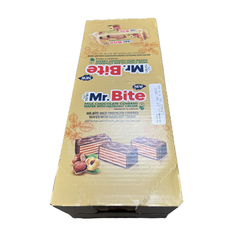 MR. Bite Avellana 38G - Expositor Contiene 24 Unidades