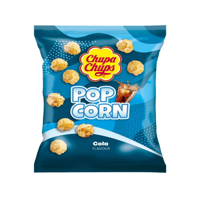 Palomitas Sabor Cola Chupa Chups | 12 Unidades en Formato 90g
