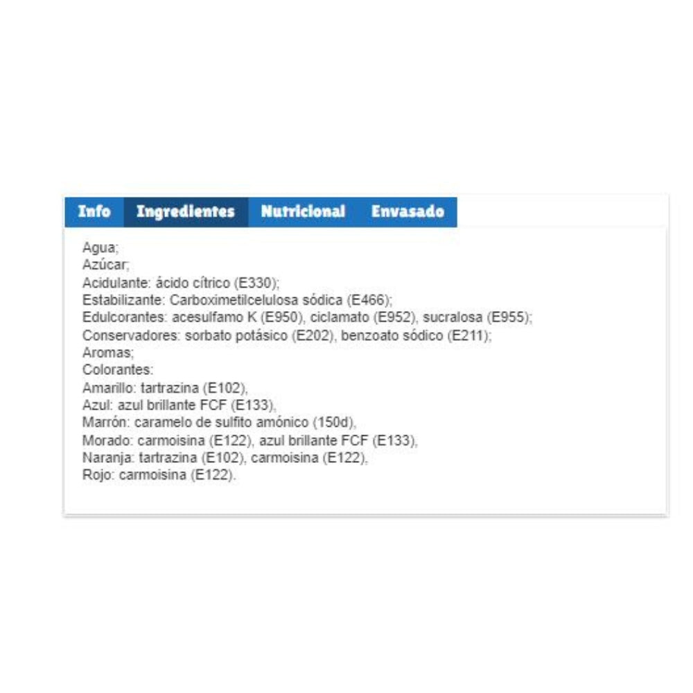 BURMAR FLAX GALAXY | Brutal Power, Melon, Frambuesa, Piña y Cereza - Sin Gluten y Sin Lactosa | Contiene 96 Unidades de 65ml