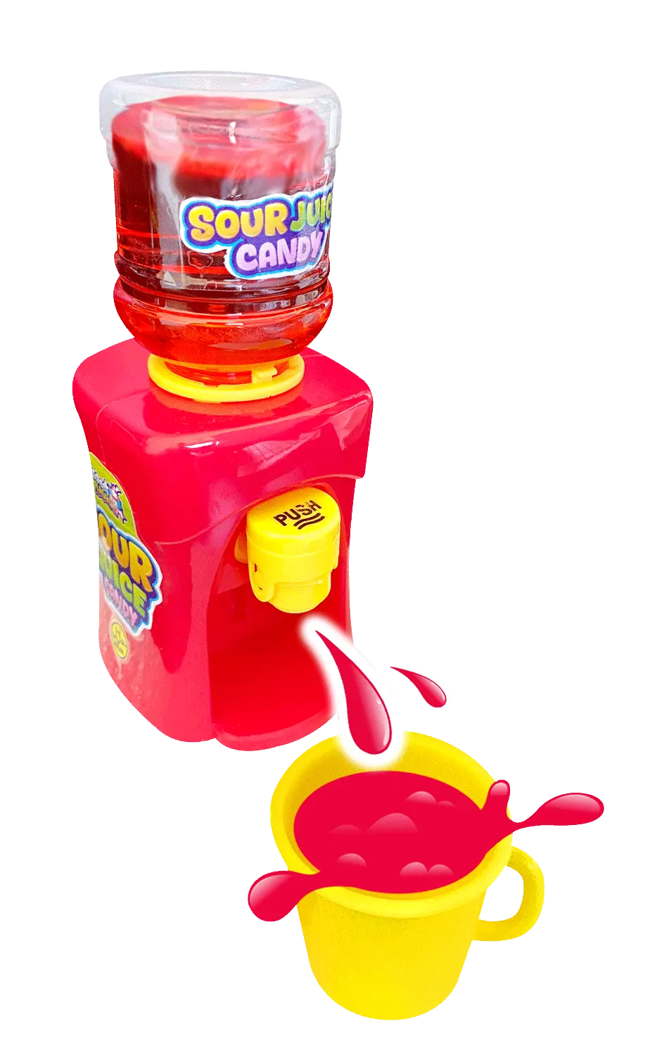 Dispensador Sour Juicy 30g (Cola, Fresa y Frambuesa) | Contiene 12 Unidades