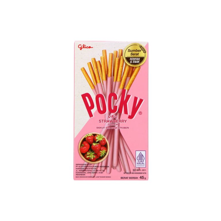 Pocky Sabor Fresa 45g