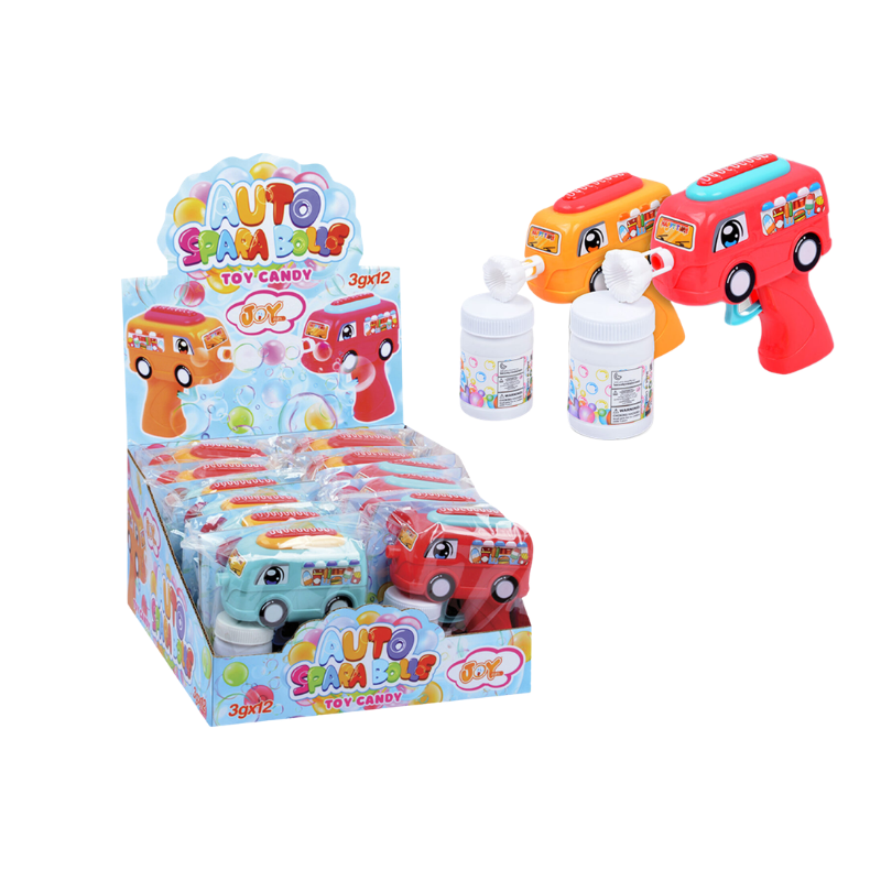 Macchina Spara Bolle - Pompiere con Caramelle all'interno | Formato 12 pz