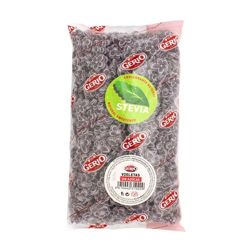 Caramelos Violetas SIN AZUCAR - Formato Bolsa 1KG