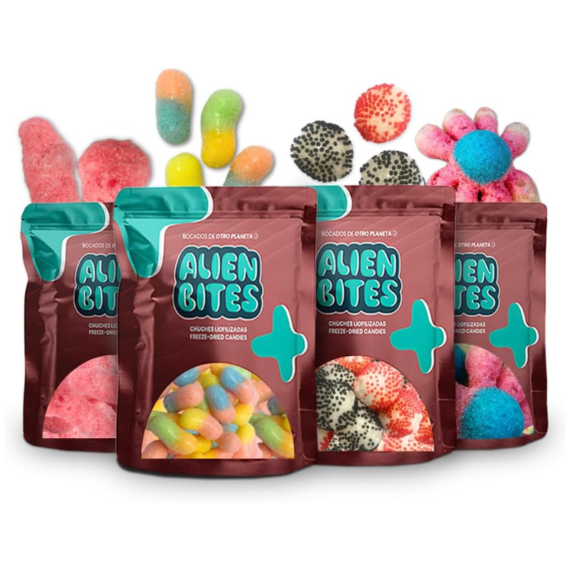 Alien Bites Chuches Liofilizadas 50G | ELEGIR REFERENCIA