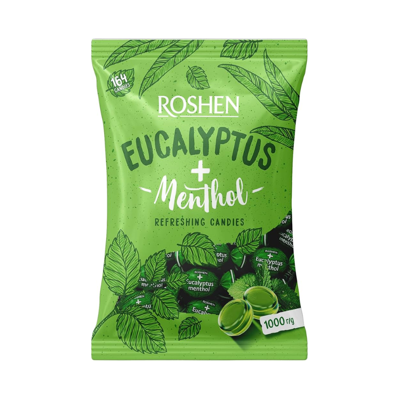 Caramelos Roshen Eucalipto | Formato Bolsa 1KG