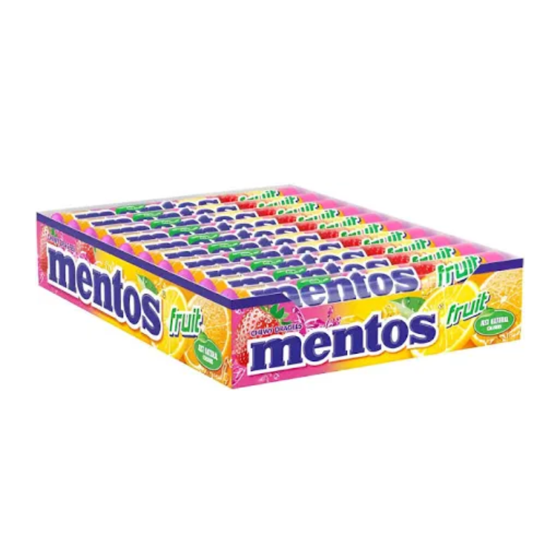 Mentos Caramelle Masticabili Confezione da 20 Pezzi | SCEGLIERE IL GUSTO