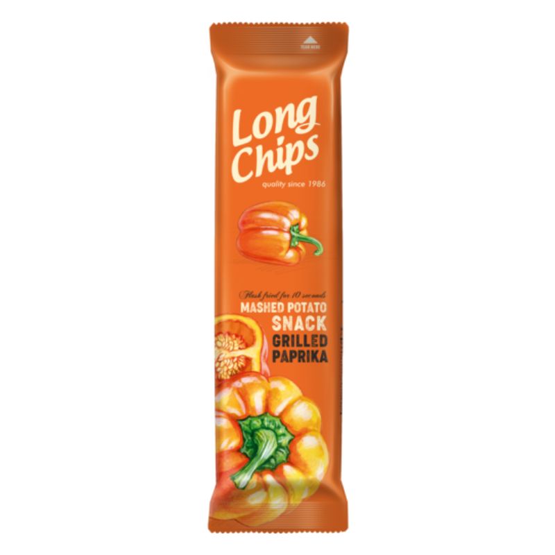 LONG CHIPS 75G - Patatas Alargadas de 19 Centímetros | CAJA 10 UNIDADES - Original, Queso, Pizza, BBQ, Bacon, Sal y Vinagre ...