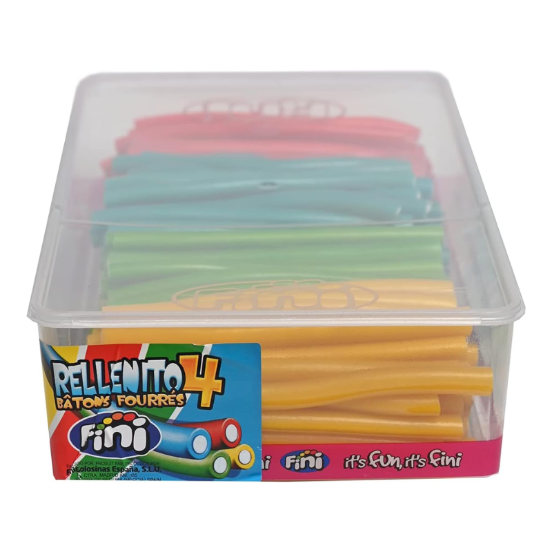 Rellenitos 4 Colores Brillo Fini | Contiene 200 Unidades