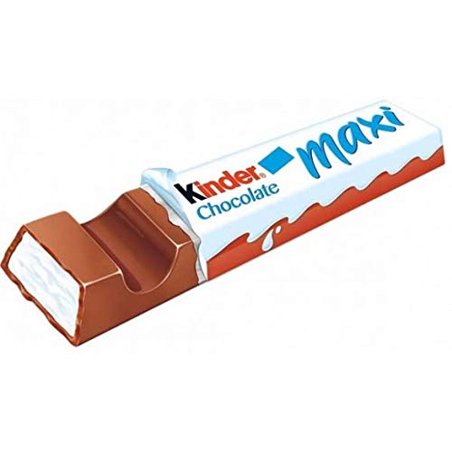 Kinder Maxi Riegel - Barrita de Chocolate (36 Uds)