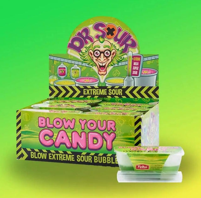 Dr. Sour - Blow Your Candy | Expositor 12 Uds