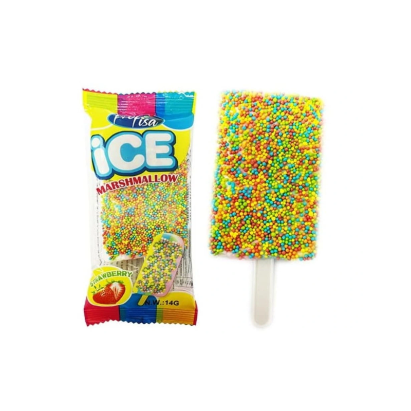 Ice Marshmallow - Spugnetta a forma di gelato | Confezione da 24 pezzi