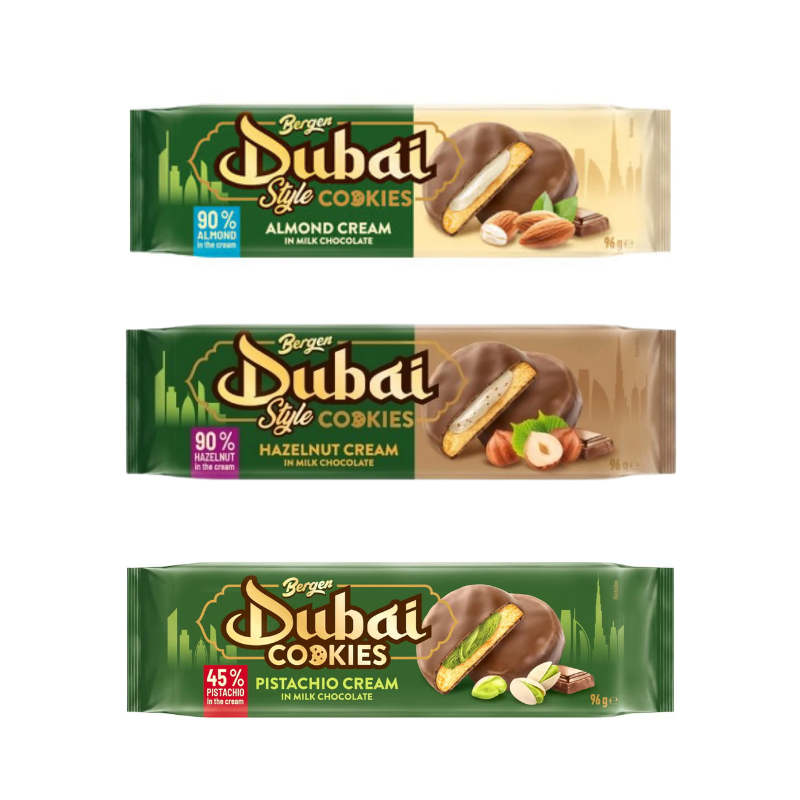 Bergen Dubai Style Cookies 96g | ELEGIR REFERENCIA