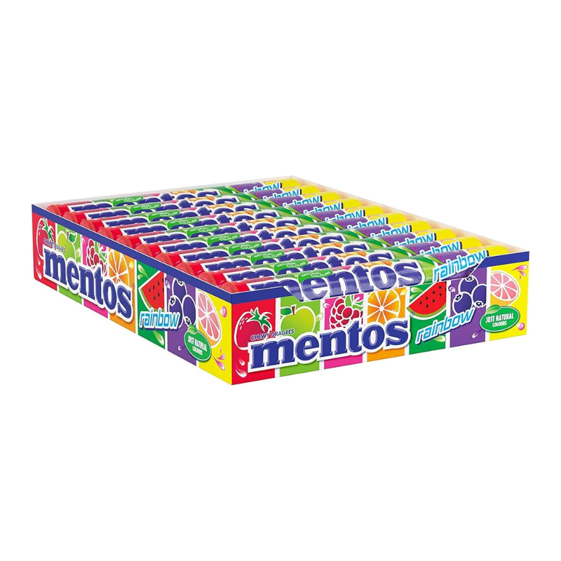 Mentos Caramelle Masticabili Confezione da 20 Pezzi | SCEGLIERE IL GUSTO