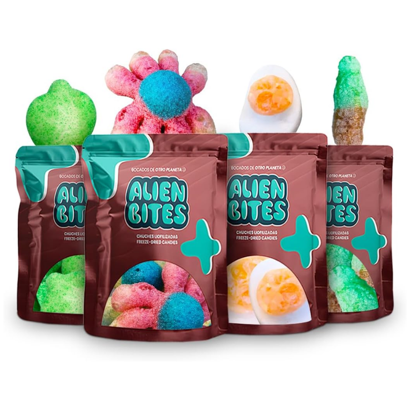 Alien Bites Chuches Liofilizadas 50G | ELEGIR REFERENCIA
