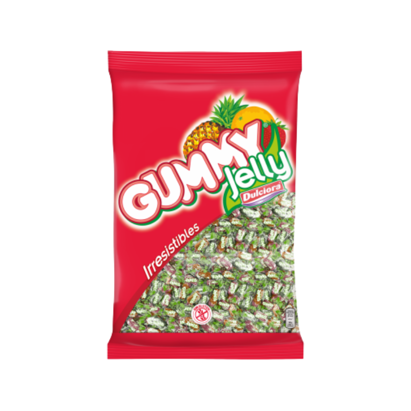 Gummy Jelly Caramelos Blandos - Sabores Frutales Clásicos | Formato Bolsa 1 KG