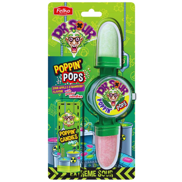 Dr. Sour Poppin' Pops | Formato 10 Uds x 35 g