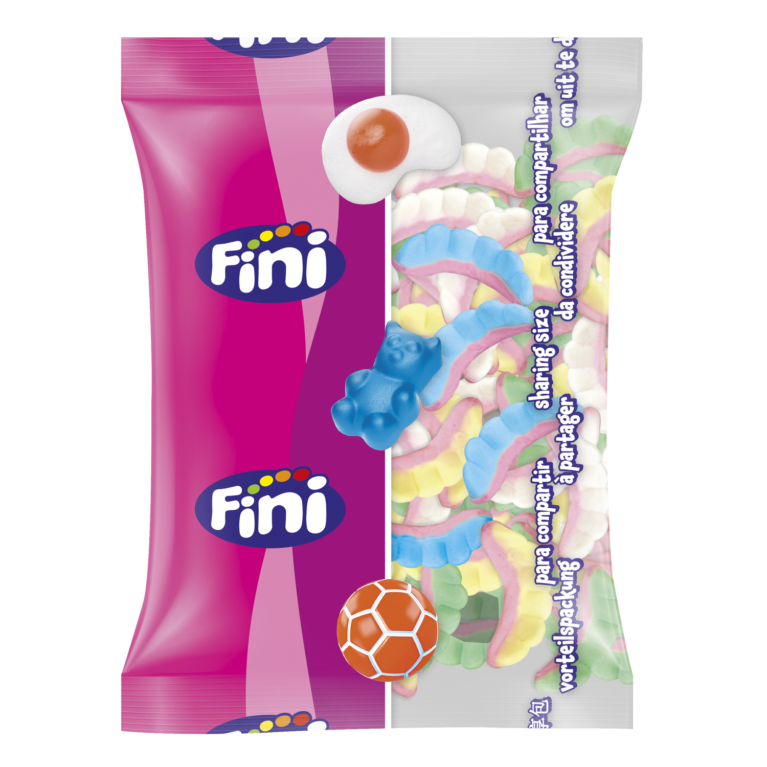 Dentaduras Foam Fini | Formato Bolsa 1KG