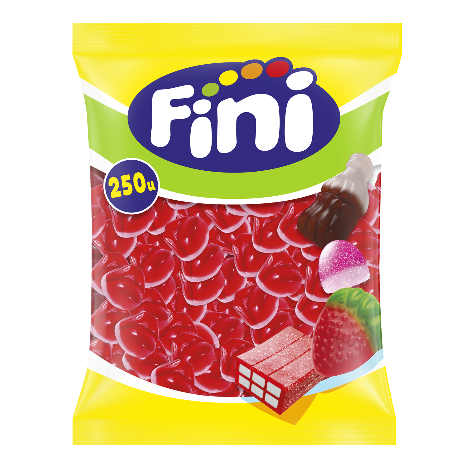 Morritos Sabor Cereza Fini | Formato Bolsa 250 Unidades