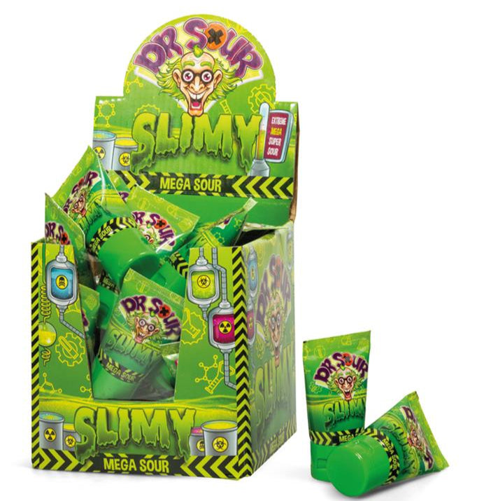 Dr. Sour - Slimy | Expositor 24 Uds