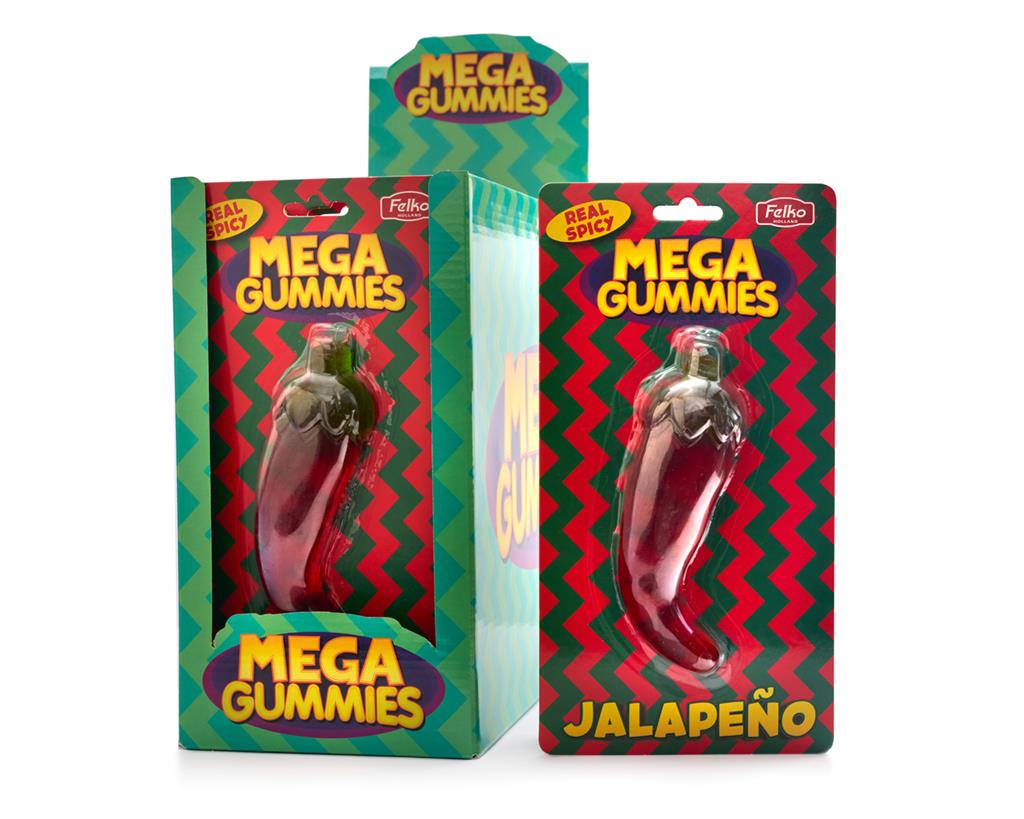 Mega Gummies - Jalapeno Pepper (120g)