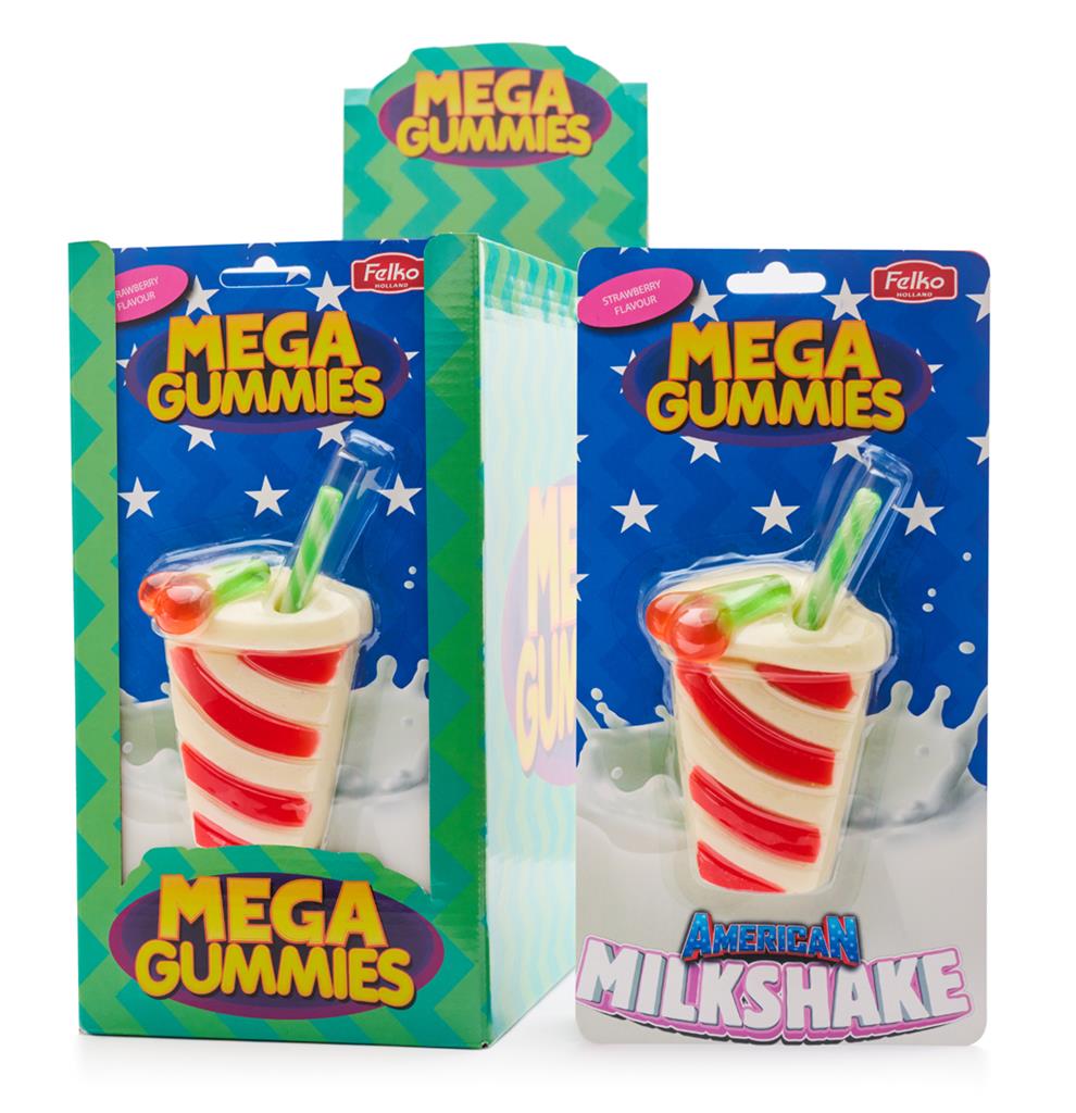 Mega Gummies - American Milkshake (120g)