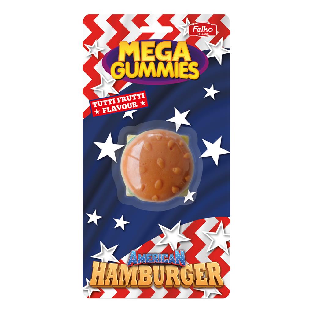 Mega Gummies - American Hamburger (120g)