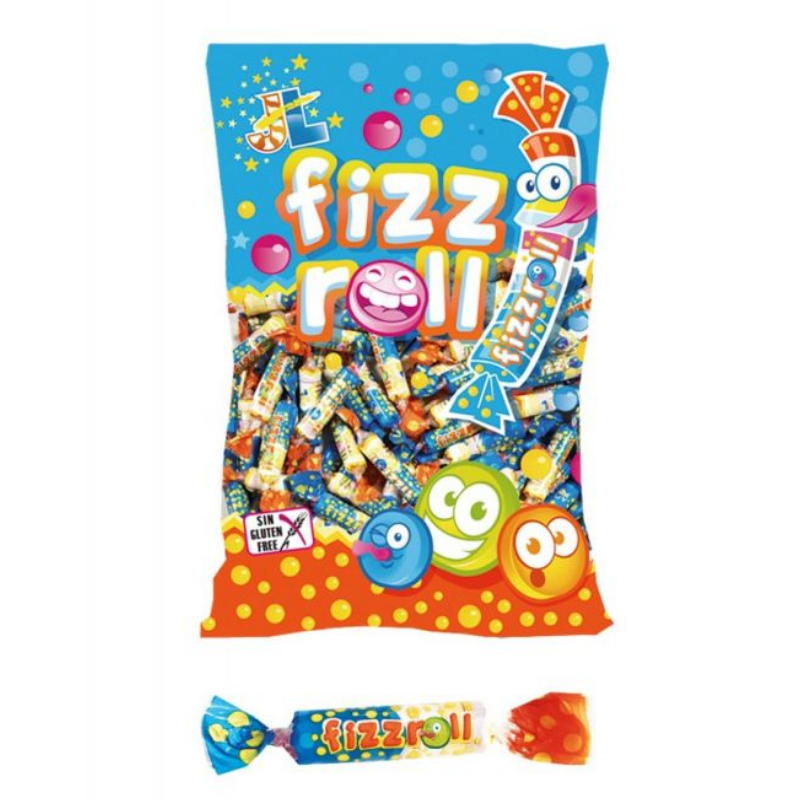 Pastillas Fizz Roll Envueltas | Formato Bolsa 300 Unidades