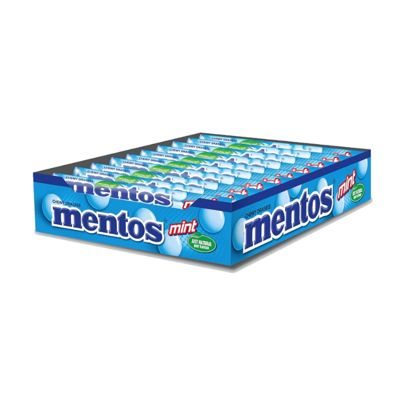 Mentos Caramelle Masticabili Confezione da 20 Pezzi | SCEGLIERE IL GUSTO