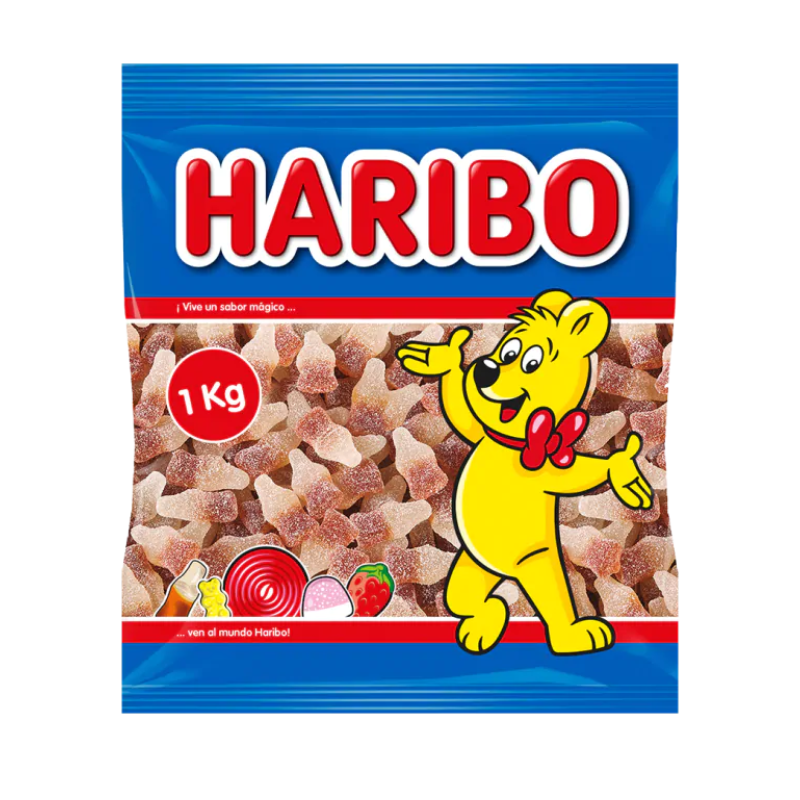 Mini Cola Pica Haribo | Formato Bolsa 1KG