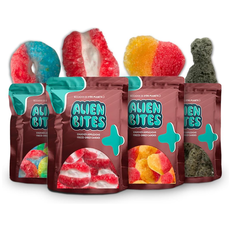 Alien Bites Chuches Liofilizadas 50G | ELEGIR REFERENCIA