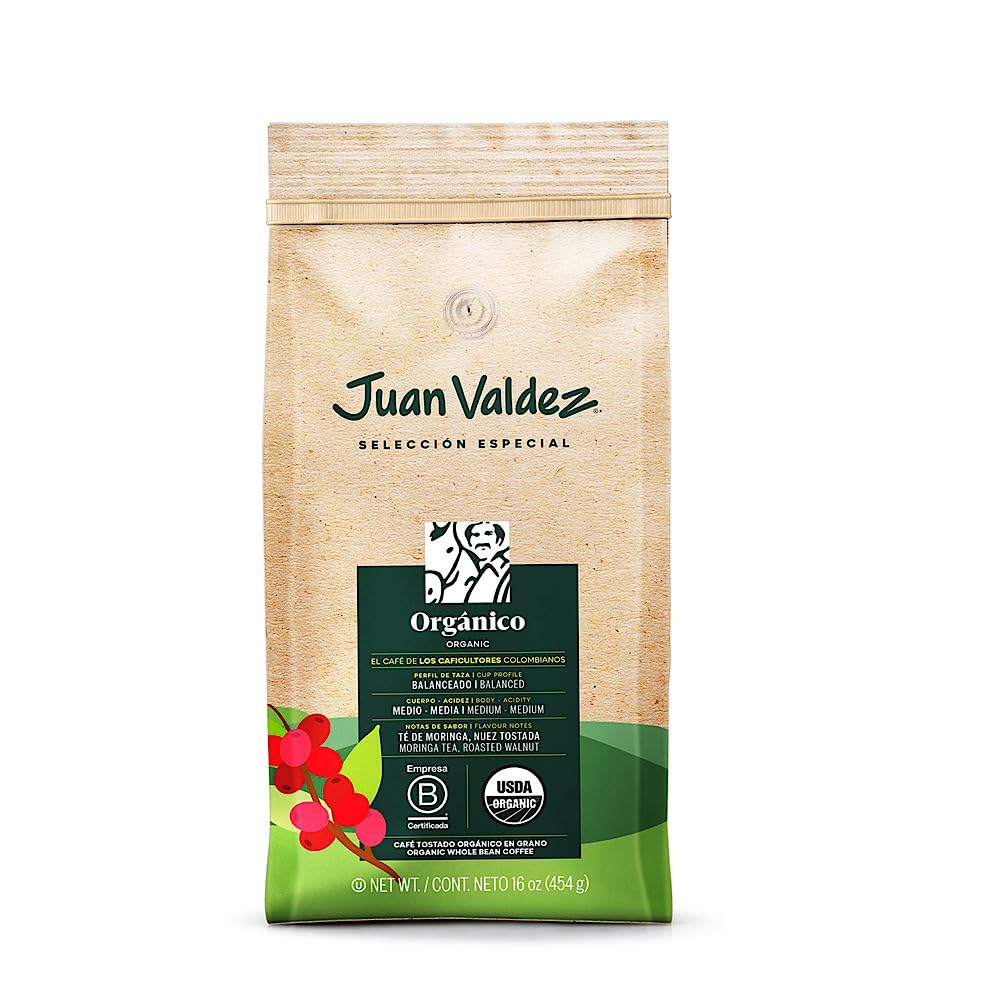 Goya Café Orgánico Juan Valdez En Grano (1KG)