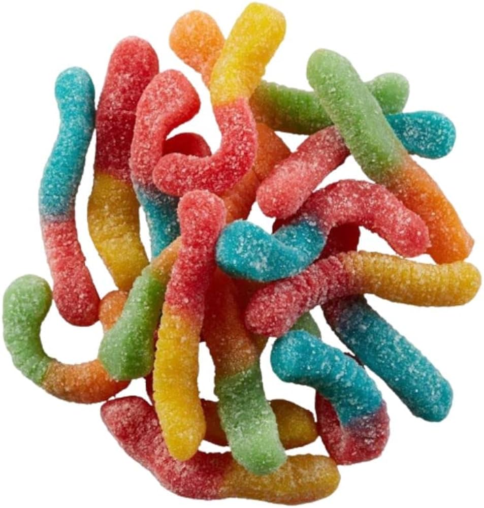 Gusanos Glummies "Sour Glowworms" (1KG)