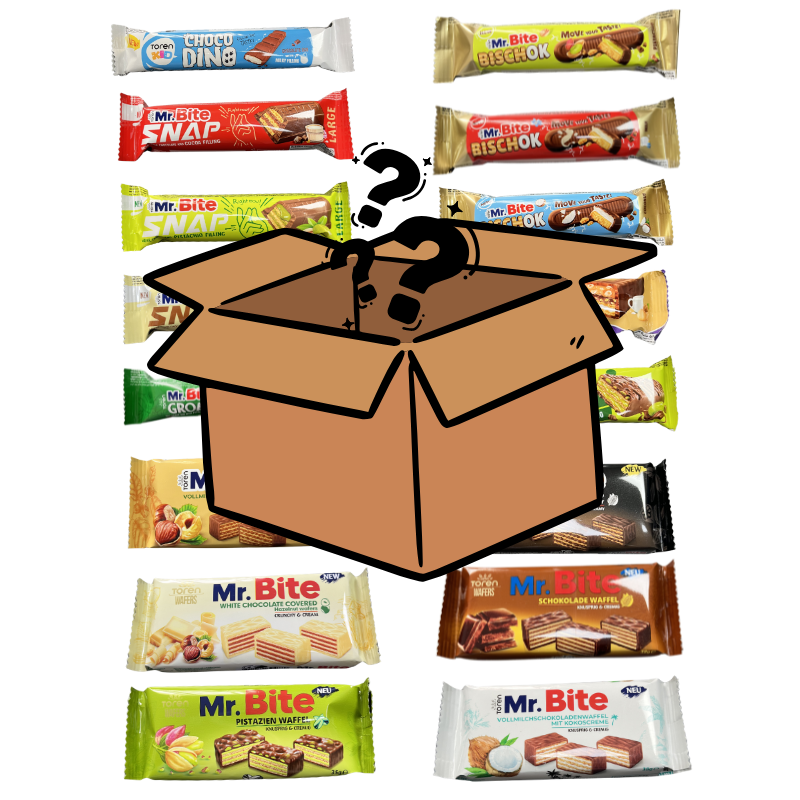 Caja Surtida Mr.Bite SABORES ALEATORIOS | Formato 15 Unidades