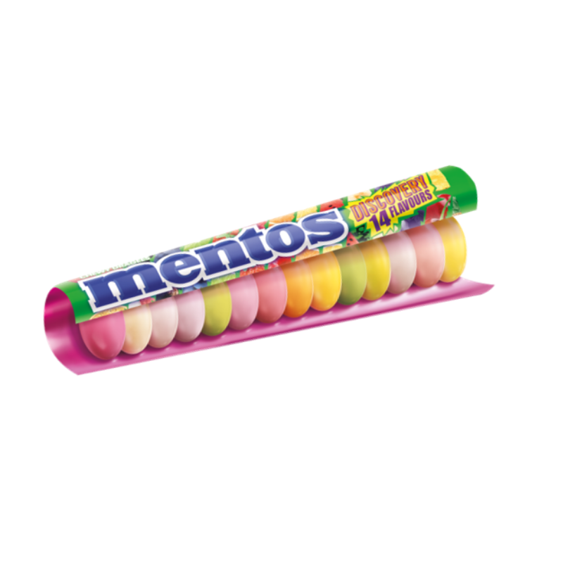 Mentos Caramelle Masticabili Confezione da 20 Pezzi | SCEGLIERE IL GUSTO