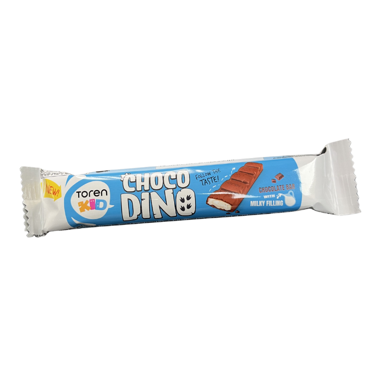 CHOCO DINO Cioccolato al Latte 30G - Espositore Contiene 24 Unità